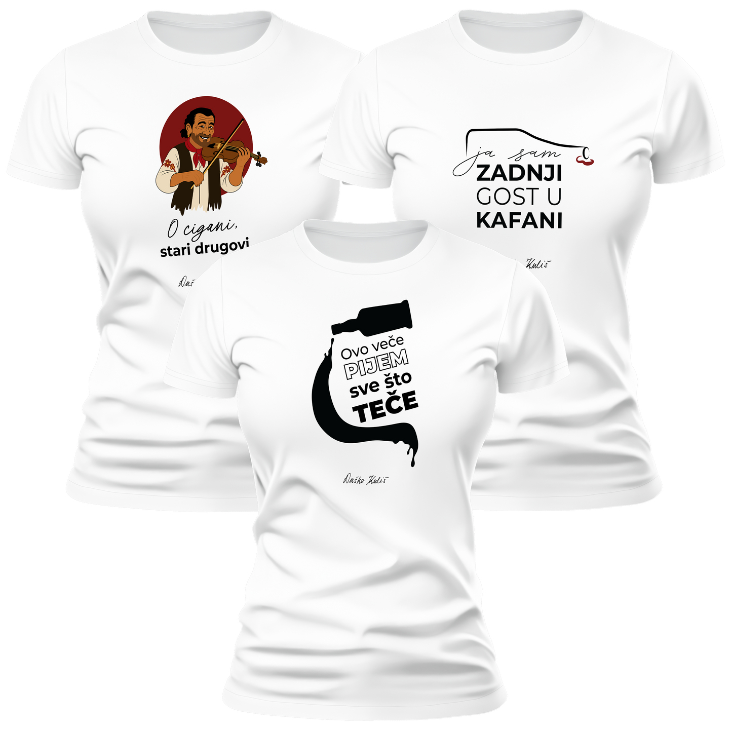 Kafanski komplet - Ženske majice