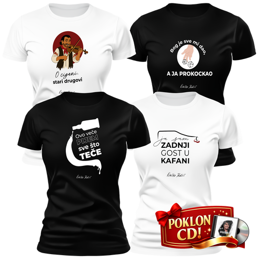 Kafanski komplet - Ženske majice