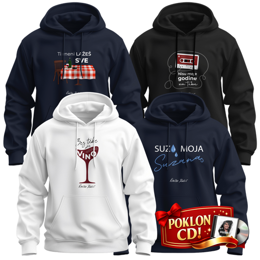 Komplet 80-te - Dukserice