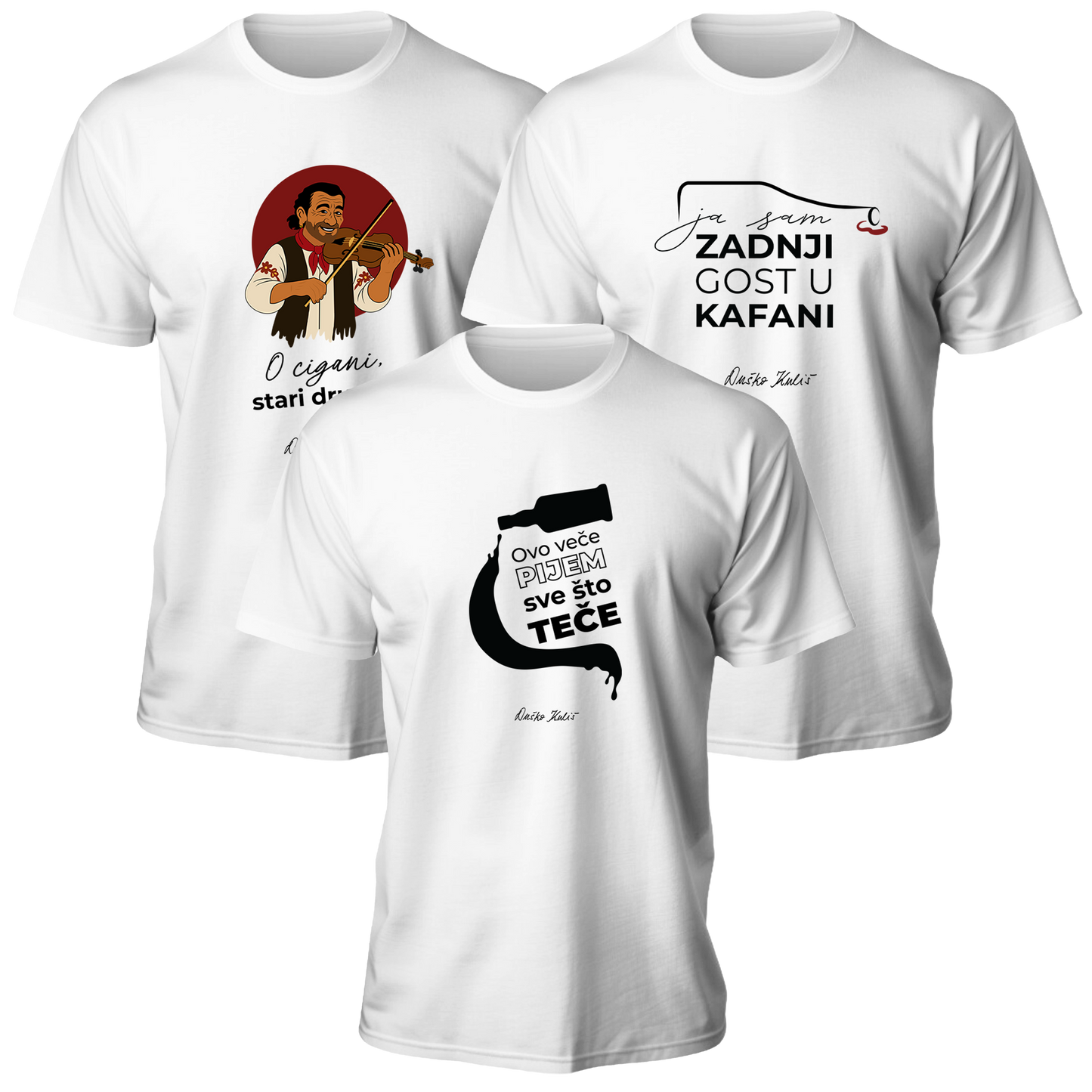 Kafanski komplet - Muške majice