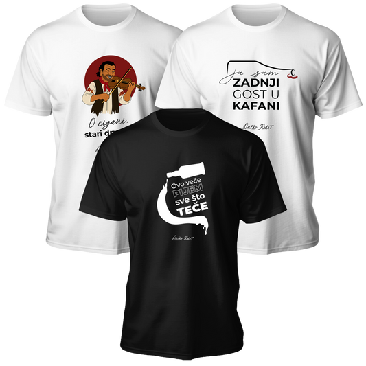 Kafanski komplet - Muške majice