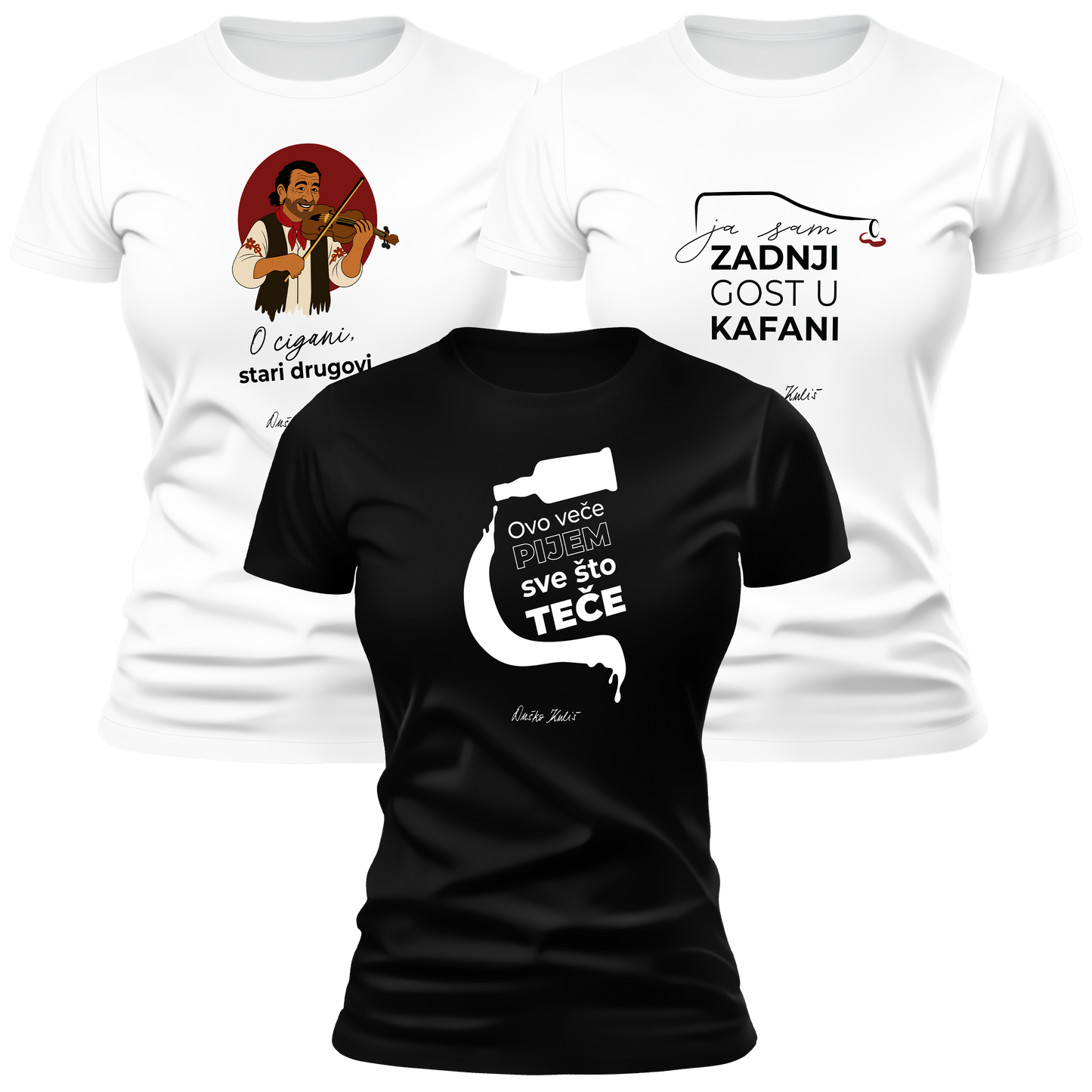 Kafanski komplet - Ženske majice