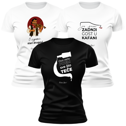 Kafanski komplet - Ženske majice