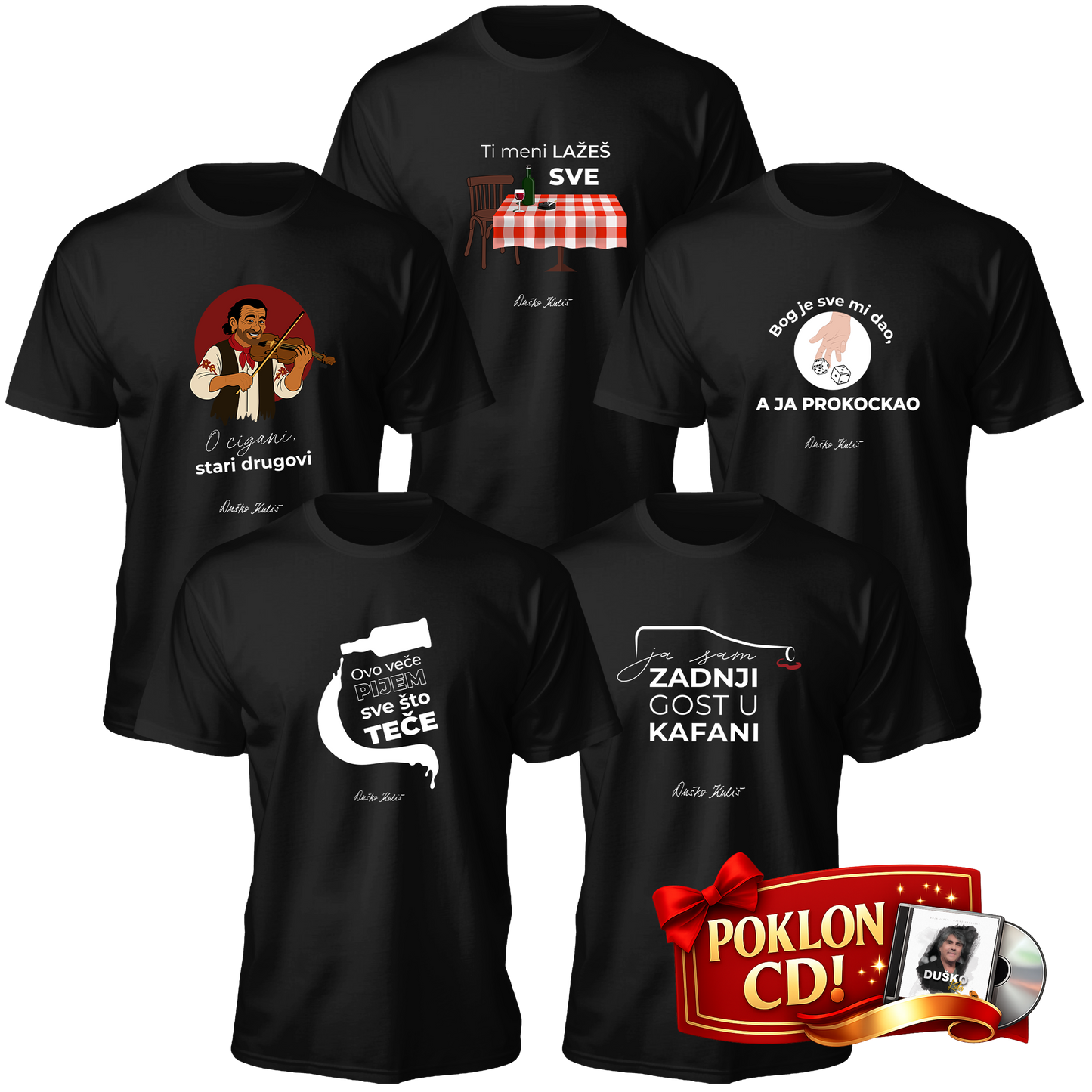 Kafanski komplet - Muške majice