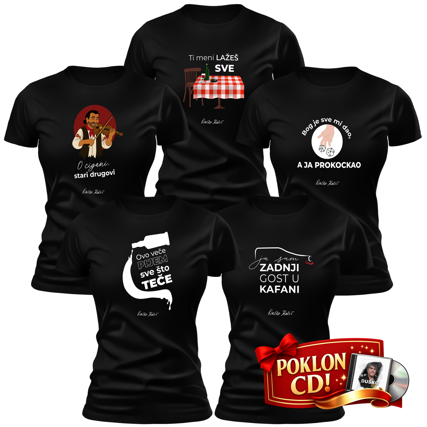 Kafanski komplet - Ženske majice