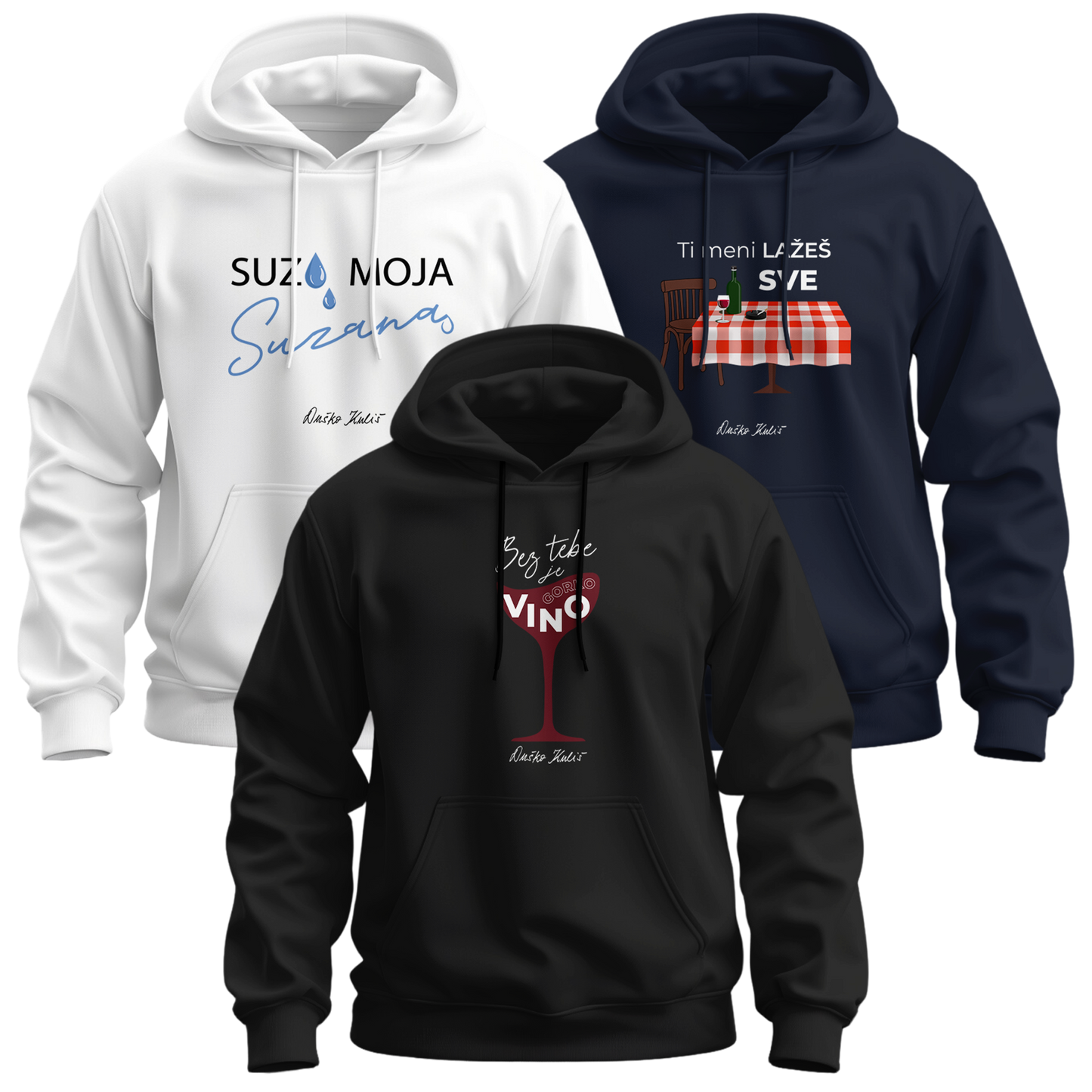 Komplet 80-te - Dukserice