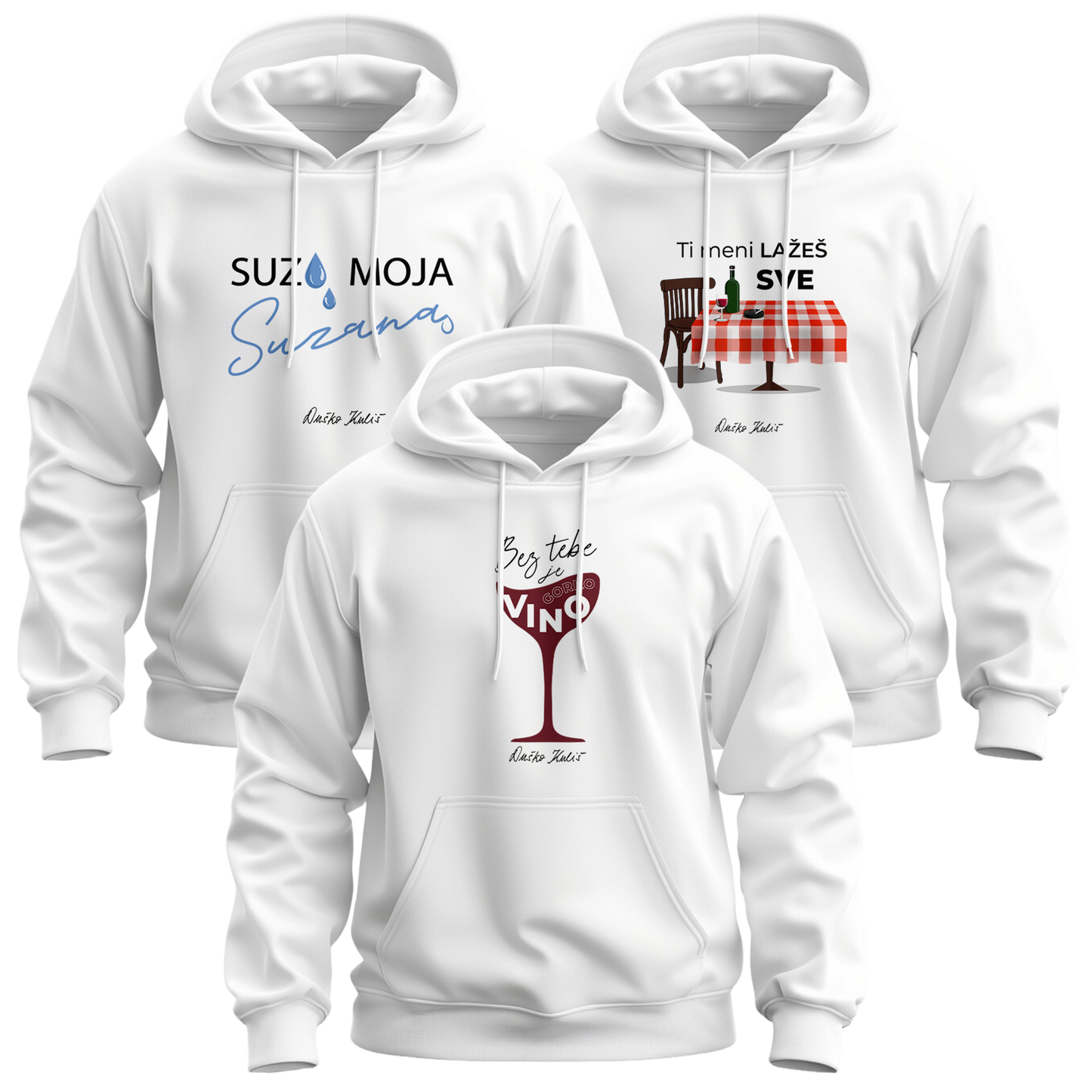 Komplet 80-te - Dukserice