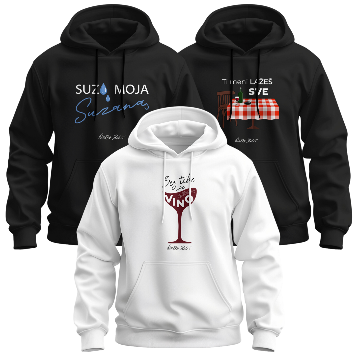 Komplet 80-te - Dukserice