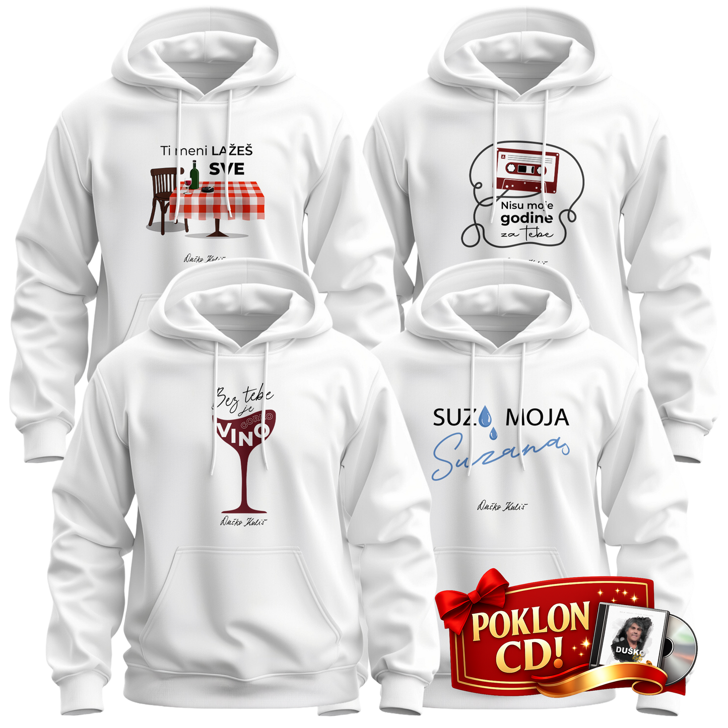 Komplet 80-te - Dukserice