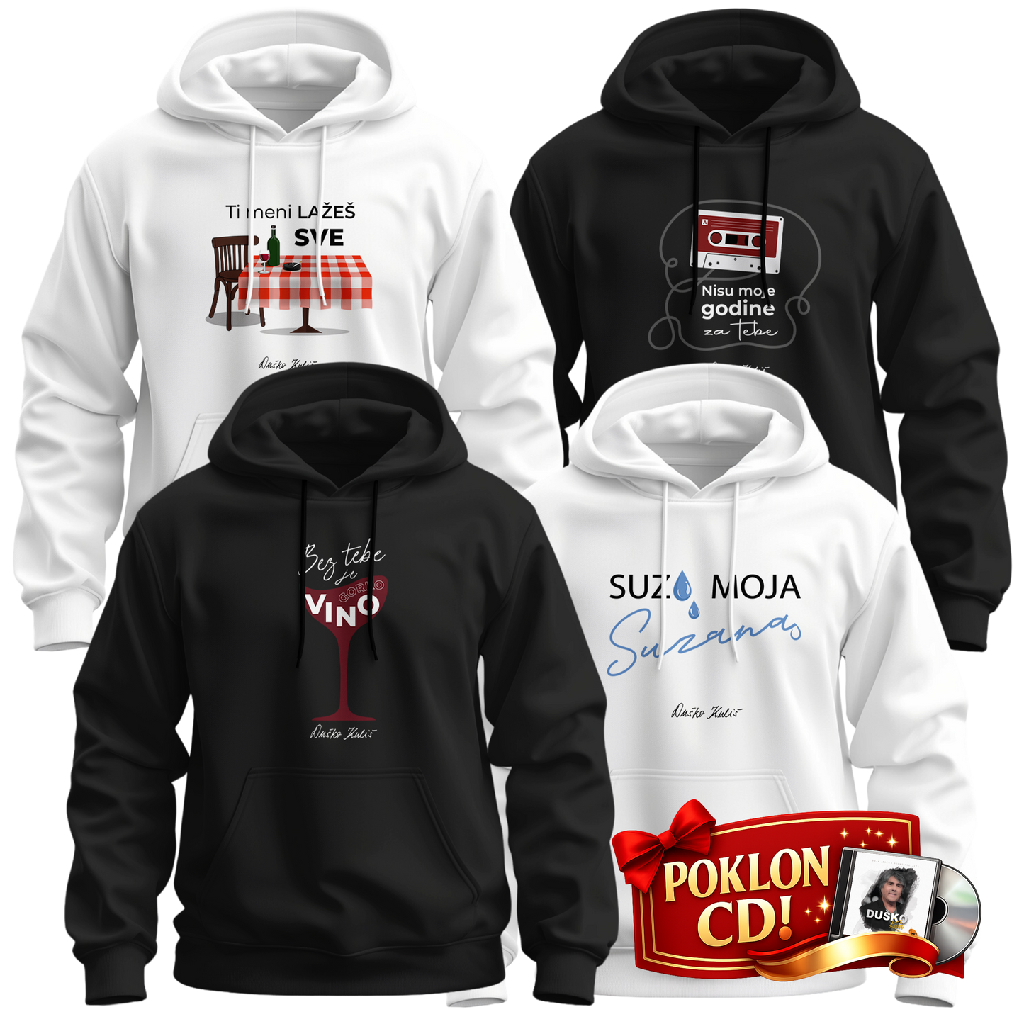 Komplet 80-te - Dukserice