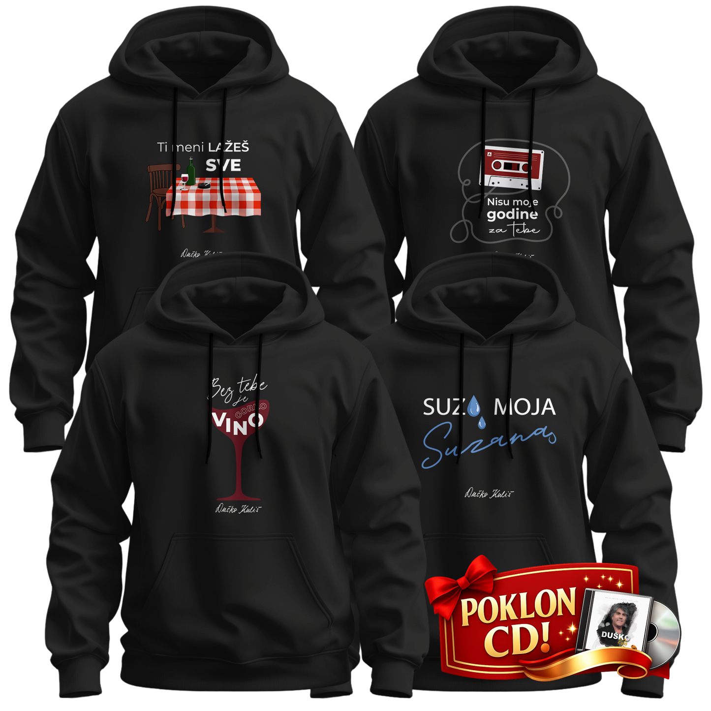 Komplet 80-te - Dukserice