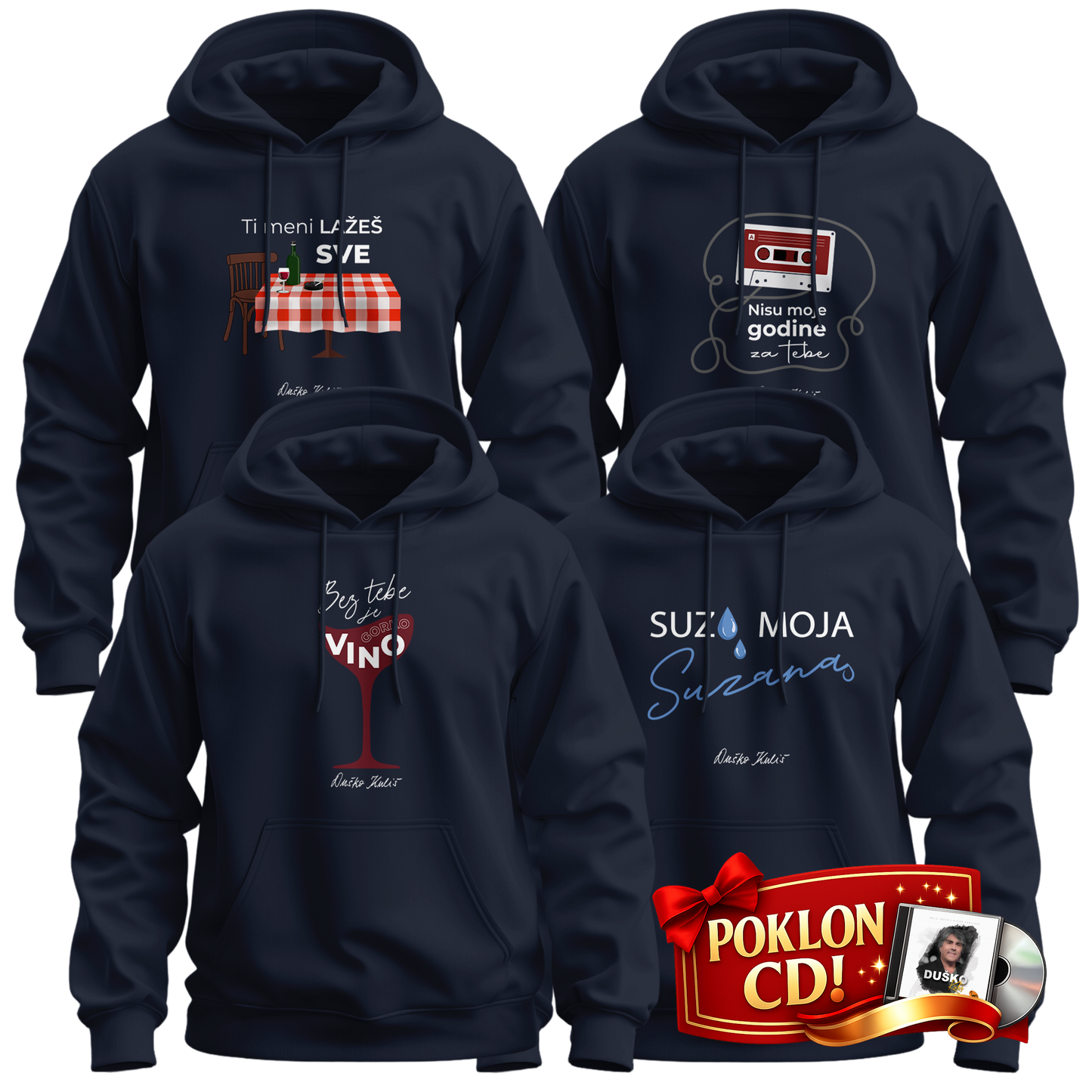 Komplet 80-te - Dukserice