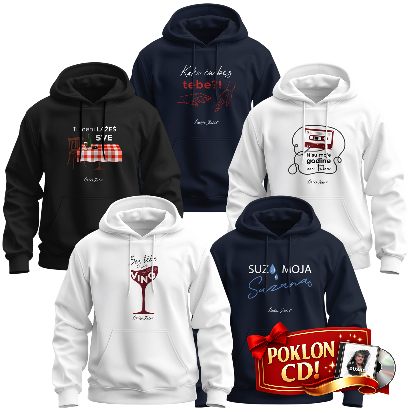 Komplet 80-te - Dukserice