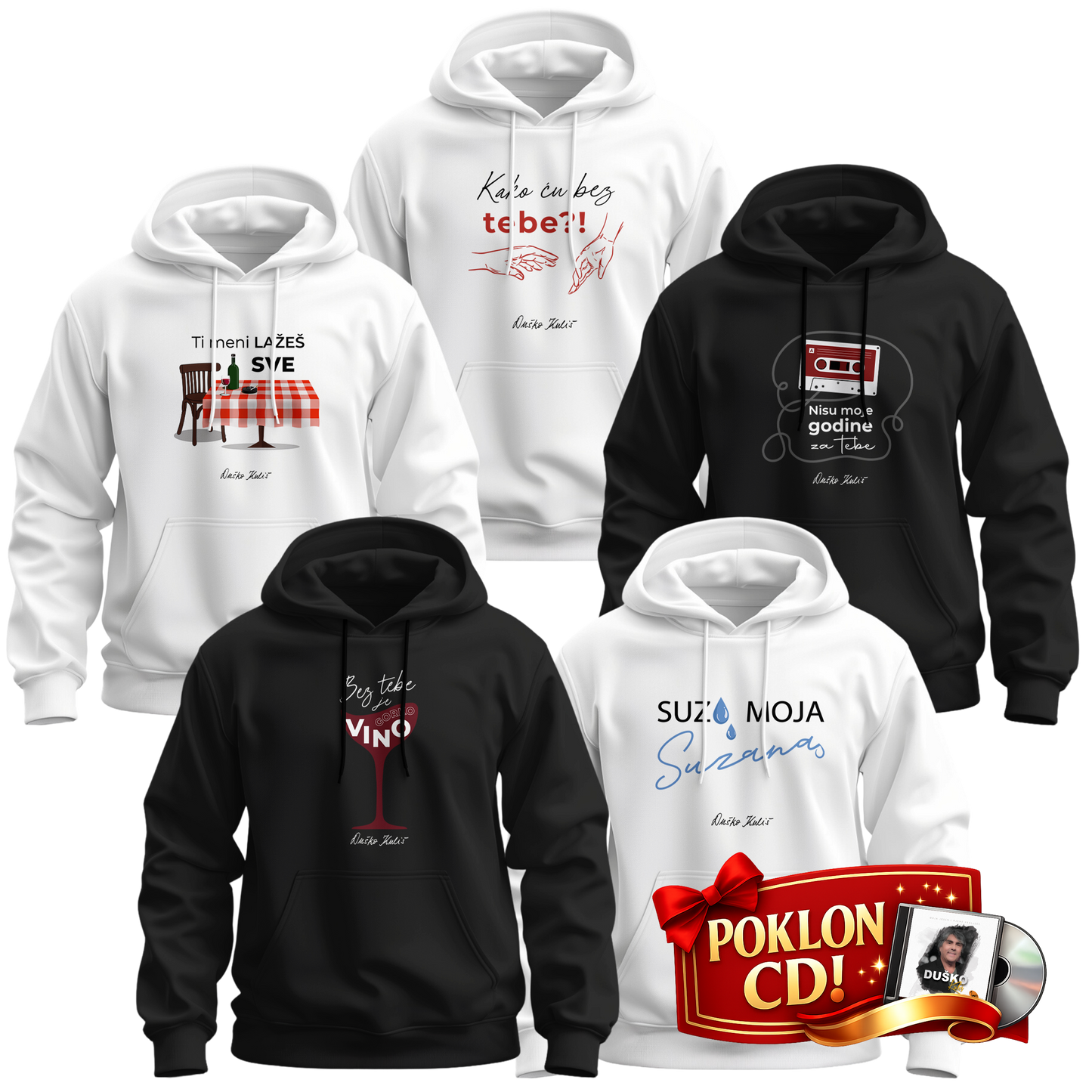 Komplet 80-te - Dukserice