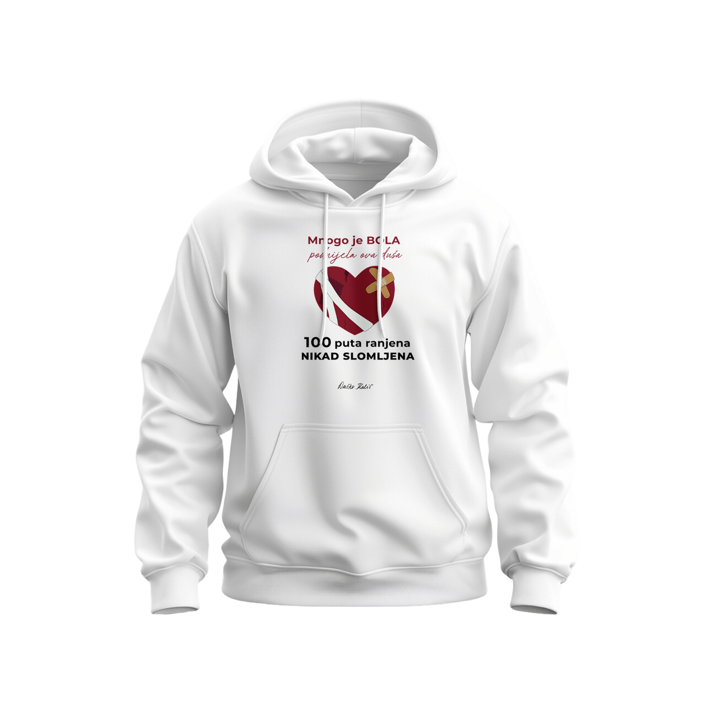 Mnogo je bola podnijela ova duša - Dukserica