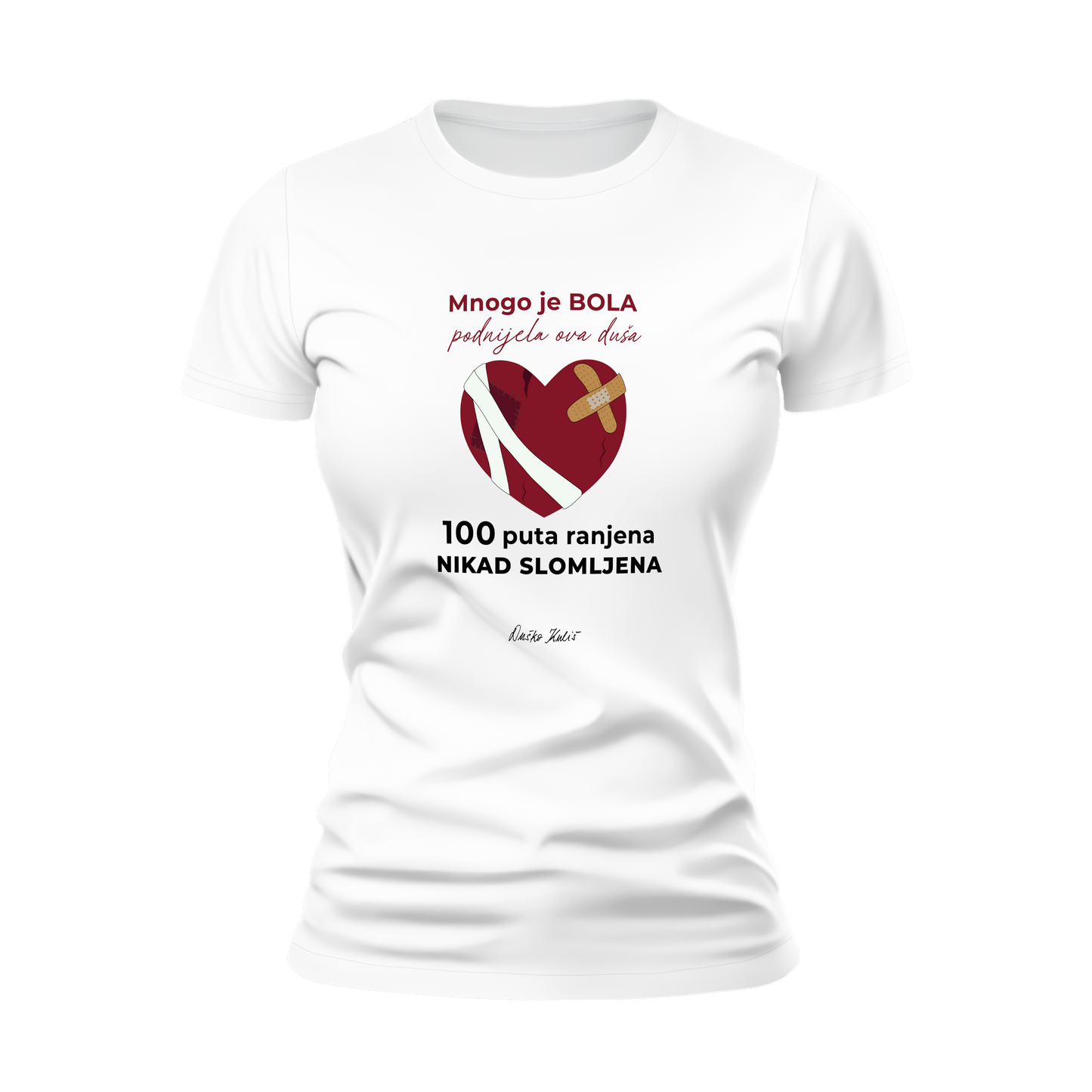 Mnogo je bola podnijela ova duša - Majica