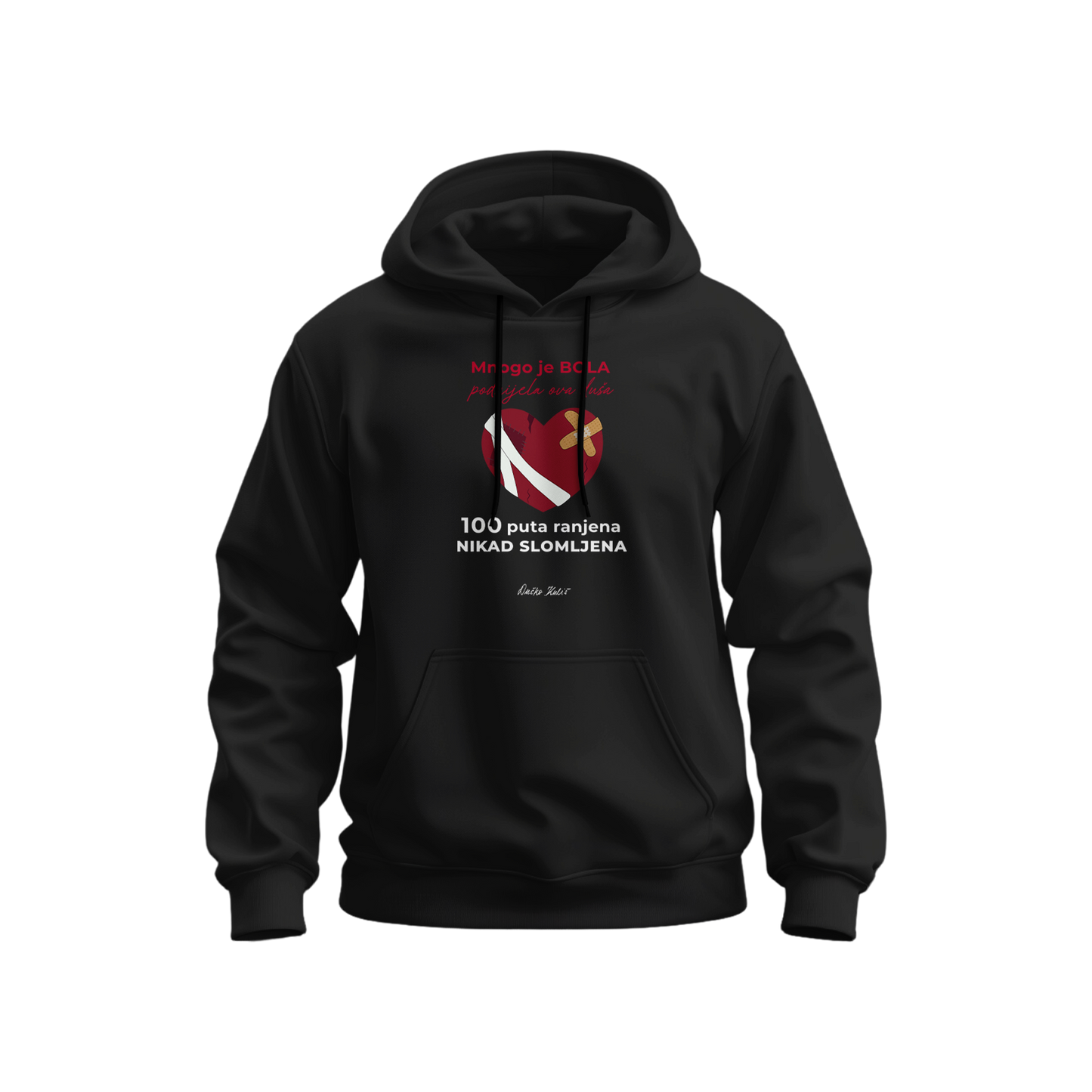 Mnogo je bola podnijela ova duša - Dukserica