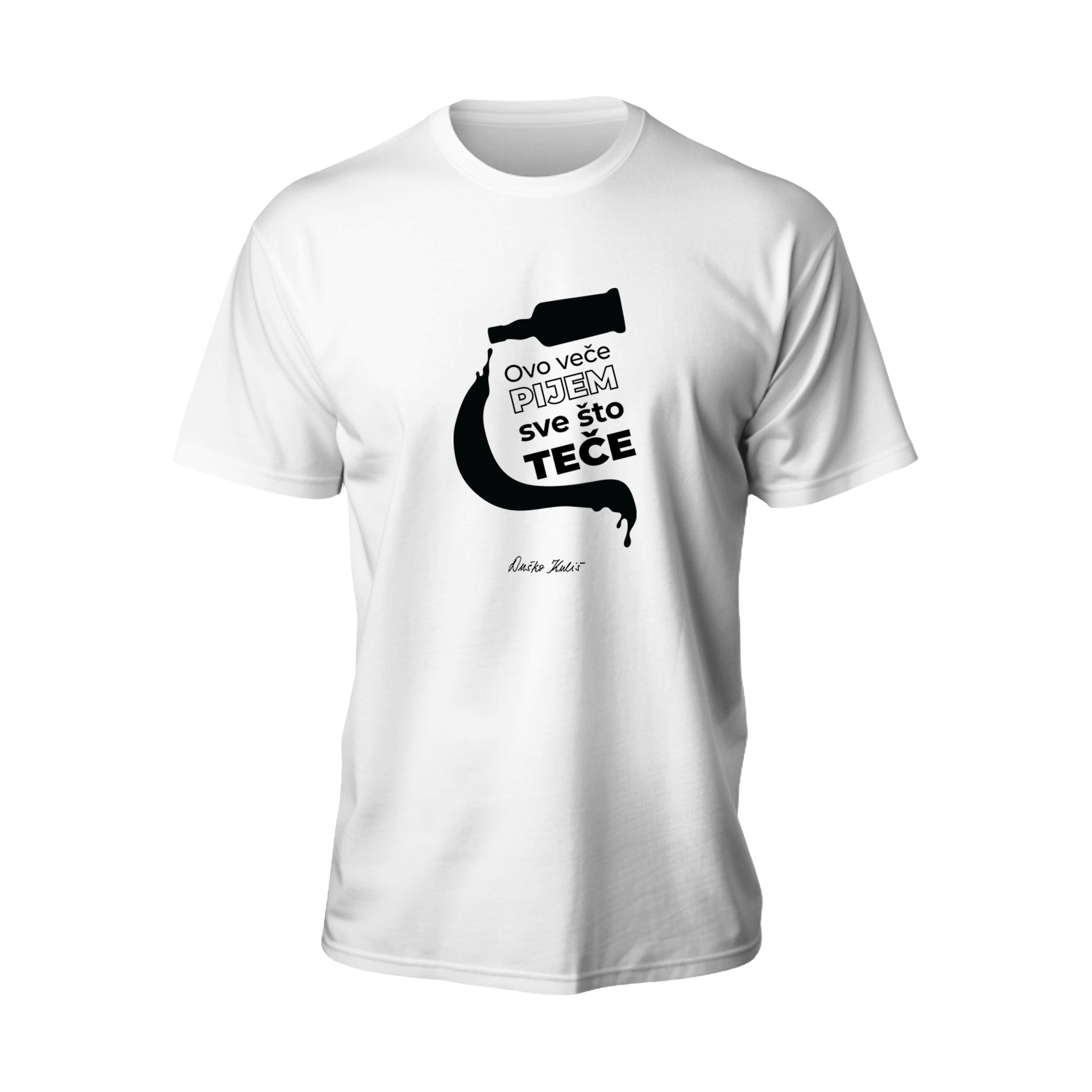 Ovo veče pijem sve što teče - T-shirt