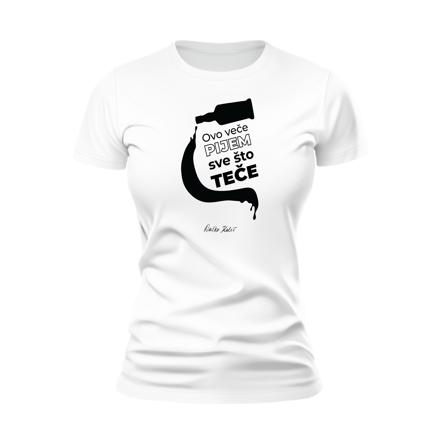Ovo veče pijem sve što teče - Majica
