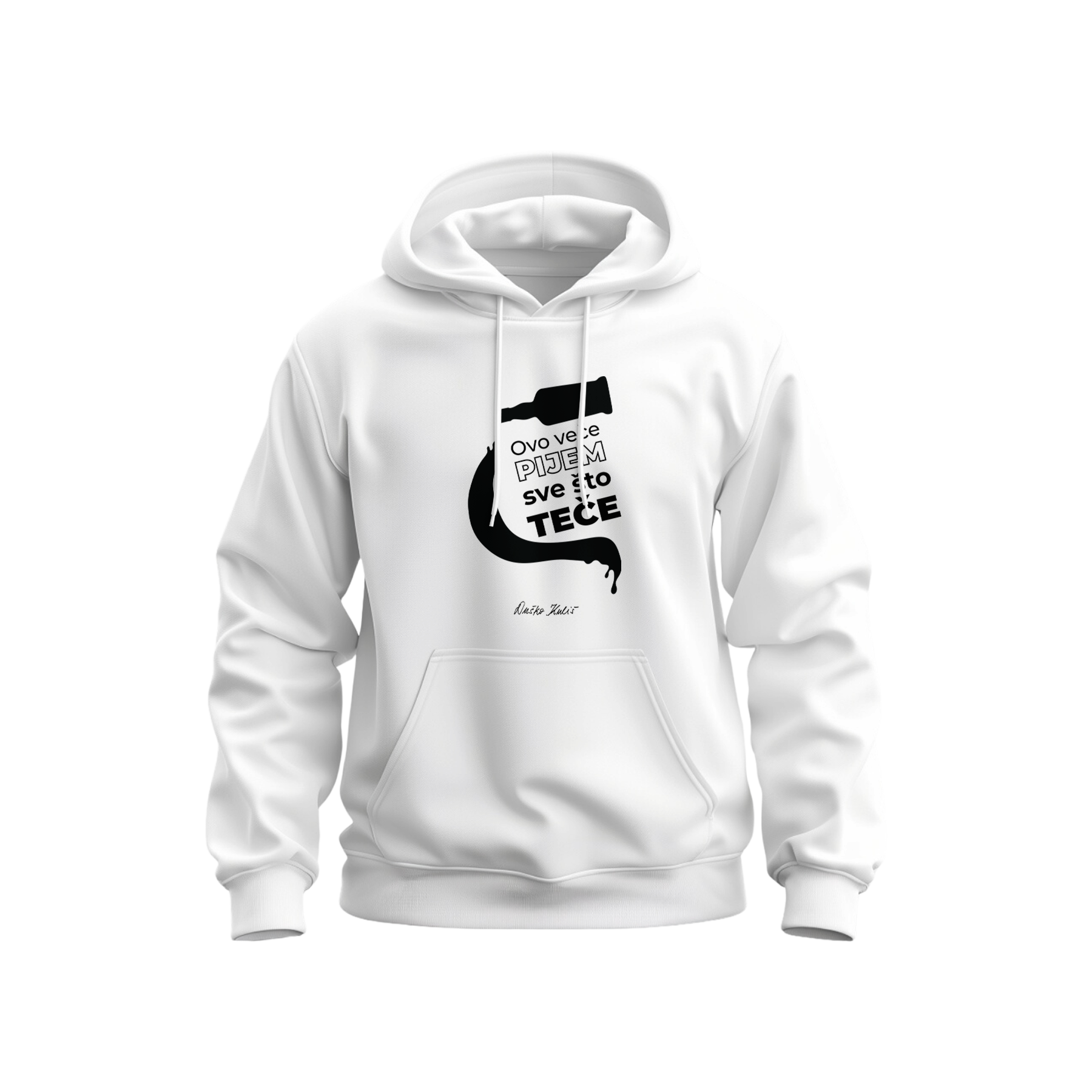 Ovo veče pijem sve što teče - Hoodie