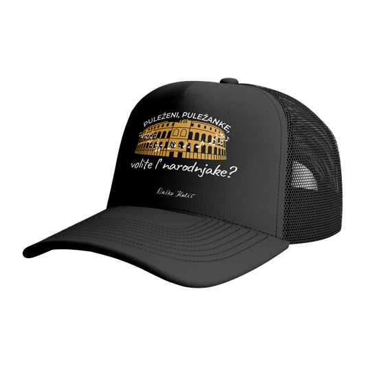 Puležani, Puležanke, volite'l narodnjake?! - Kapa