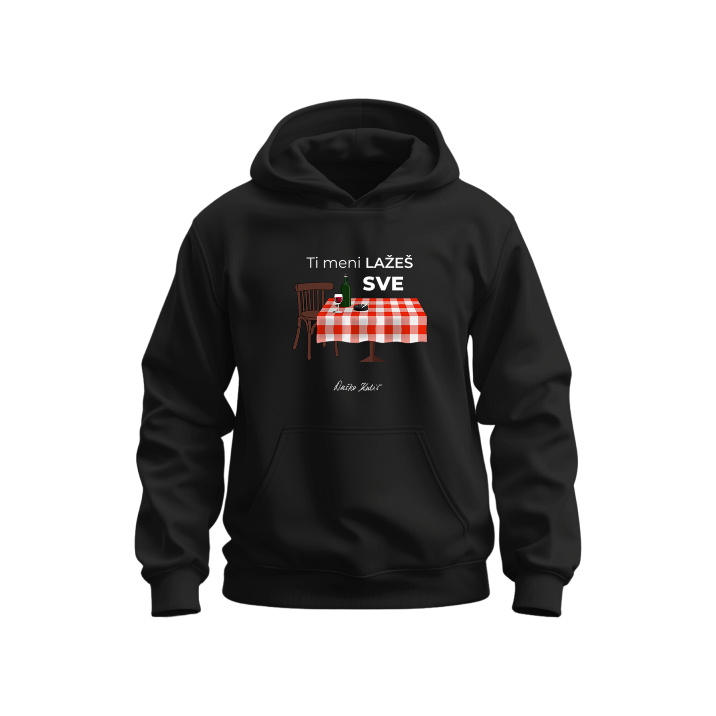 Ti meni lažeš sve - Hoodie