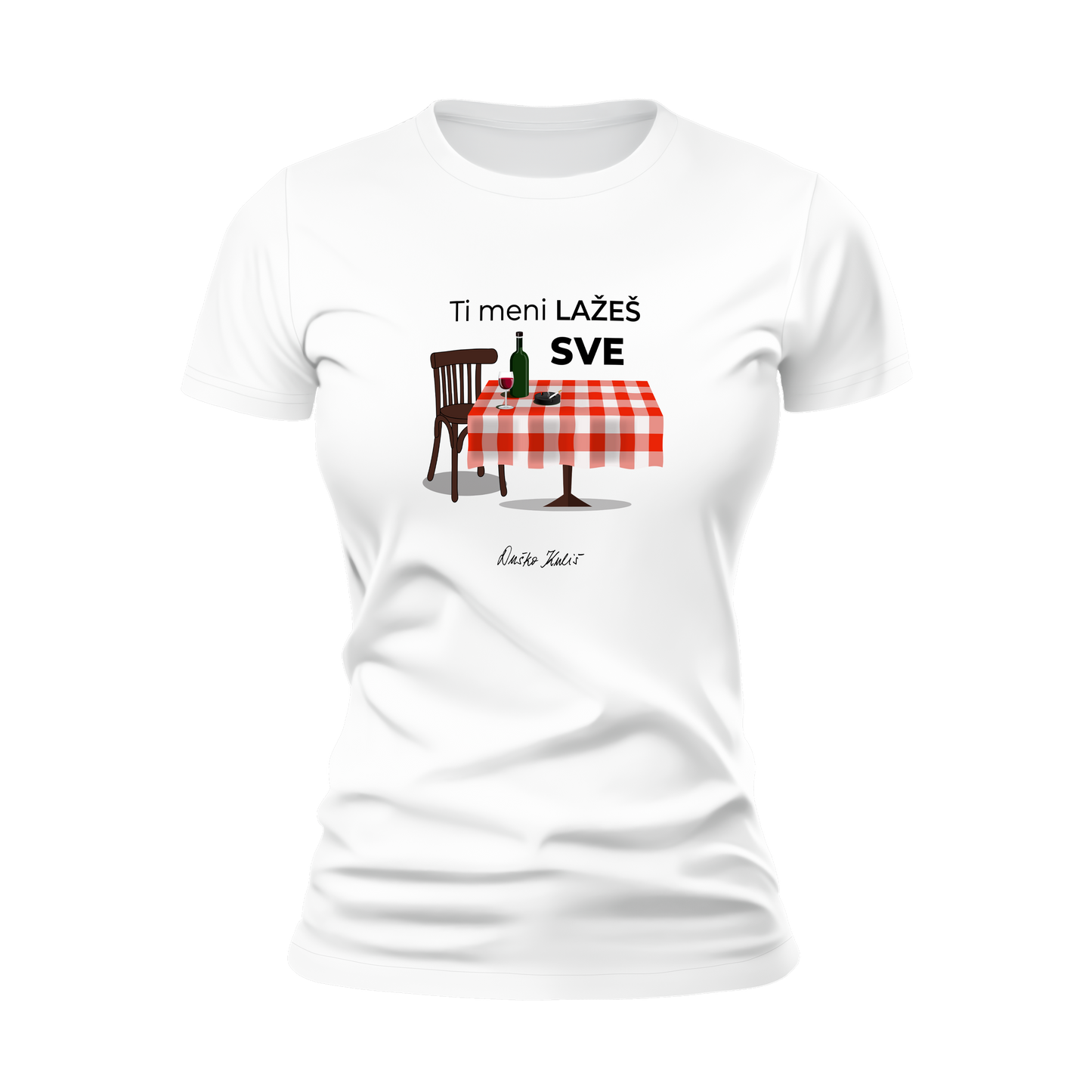 Ti meni lažeš sve - Majica