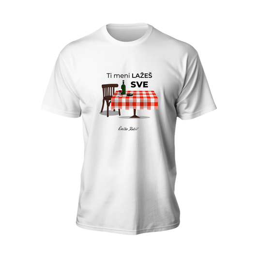 Ti meni lažeš sve - Majica