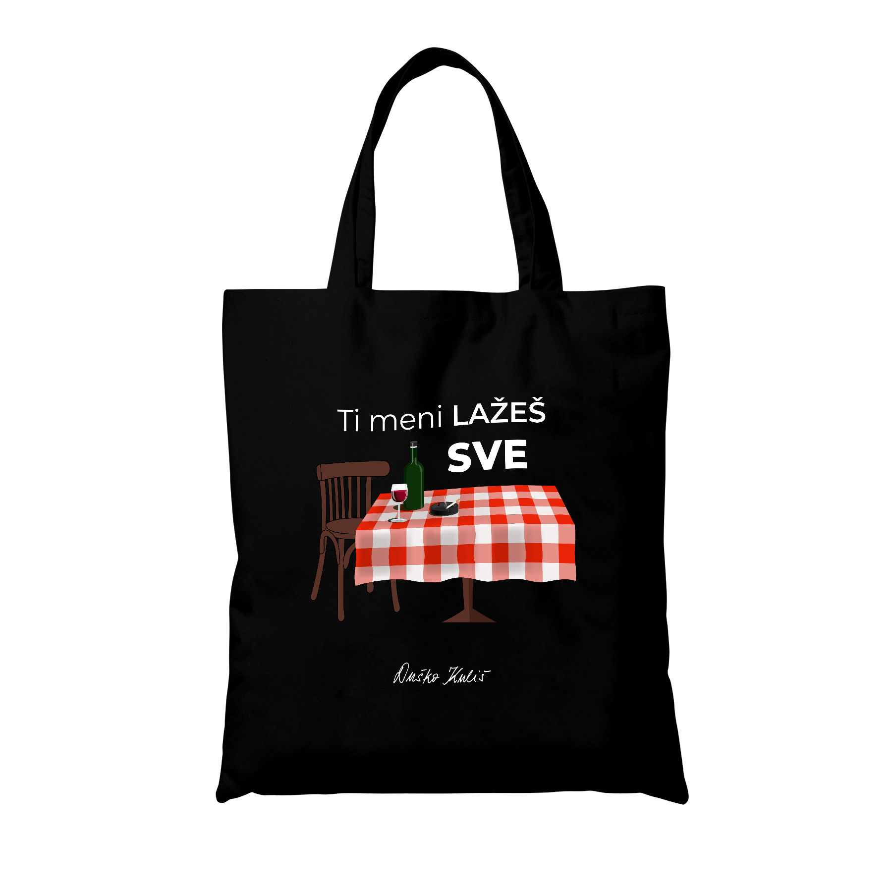 Ti meni lažeš sve - Tote bag