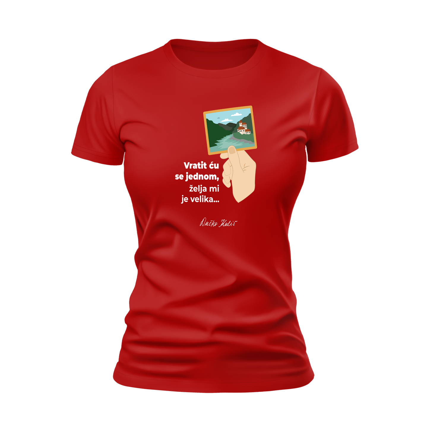 Vratit ću se jednom, želja mi je velika - Majica