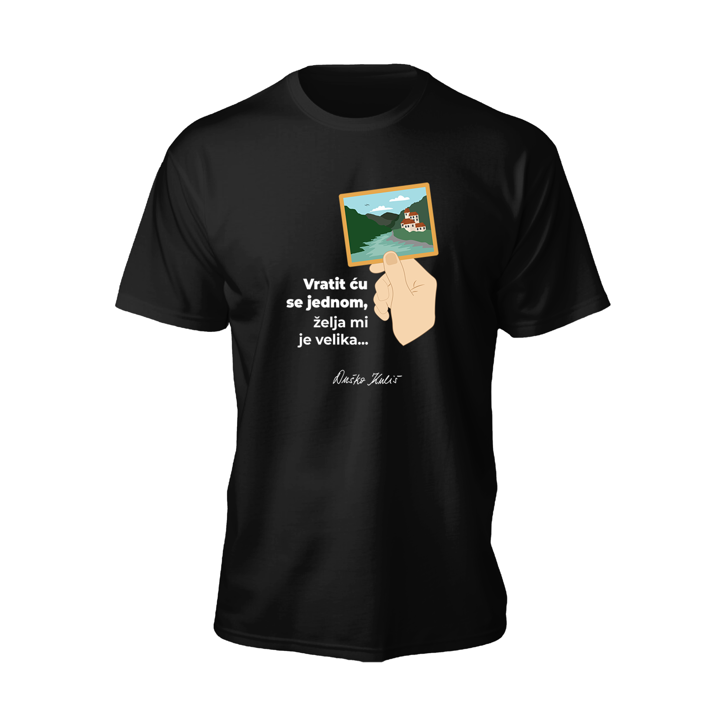Vratit ću se jednom, želja mi je velika - T-shirt