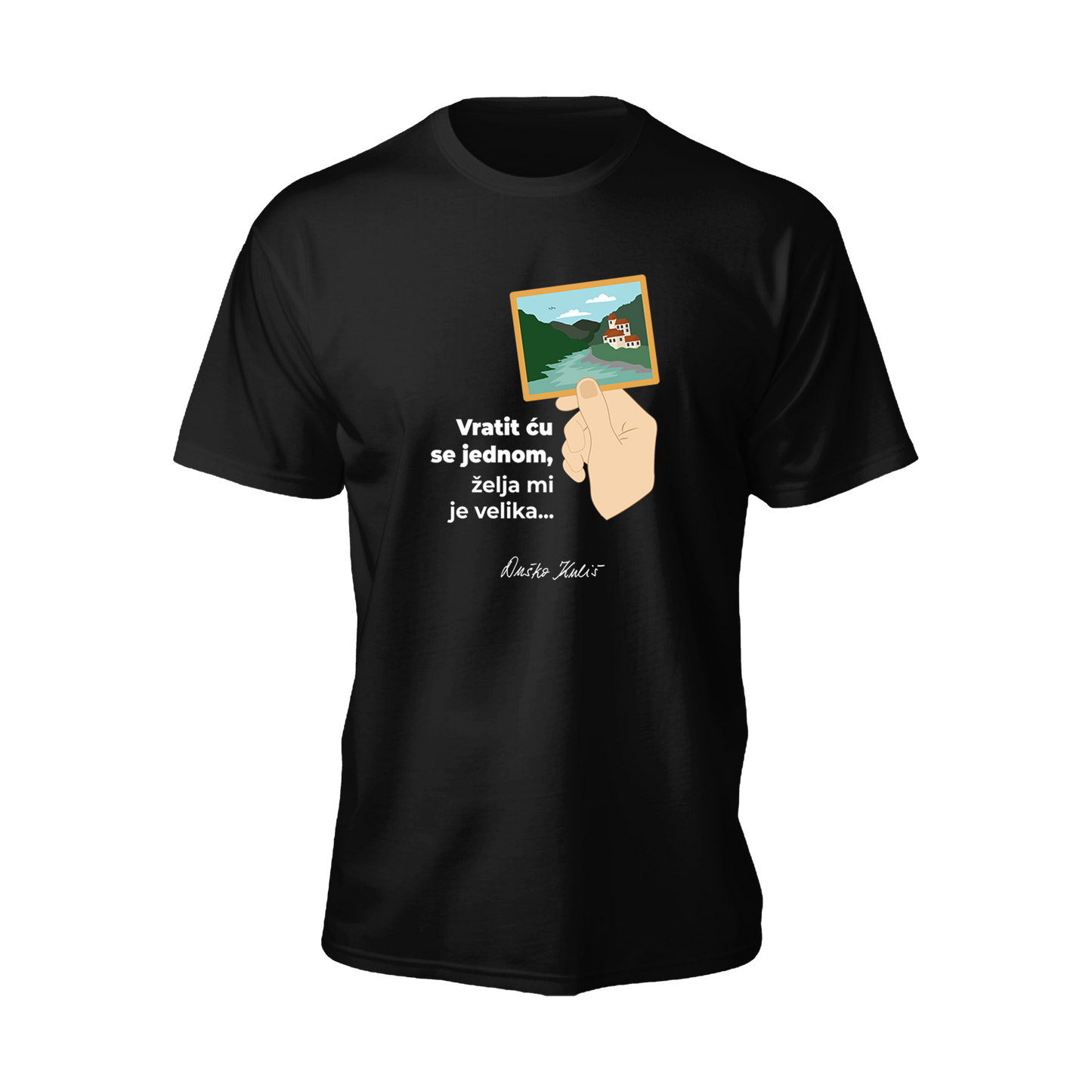 Vratit ću se jednom, želja mi je velika - Majica